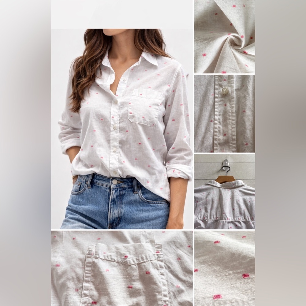 Grayson The Hero White Button Down Shirt XS (01) Classic Fit Cotton Long Sleeve - Picture 2 of 13